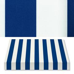 Маркизная ткань R-016 WHITE BLUE (Испания)